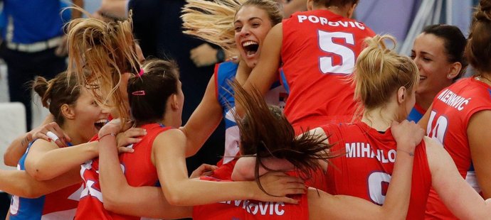 Srbské volejbalisty se po šesti letech vrací na trůn, vyhrály mistrovství Evropy