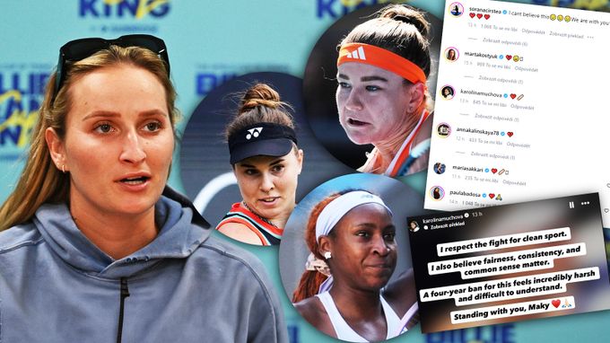 Podpora Vondroušové: Těžko pochopitelné čtyři roky, tvrdí Muchová. Přidal se zástup hvězd Podpora Vondroušové: Těžko pochopitelné čtyři roky, tvrdí Muchová. Přidal se zástup hvězd