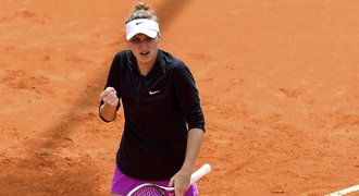 Vondroušová zvládla zápas, který začal v pondělí. Plíšková v Luganu končí