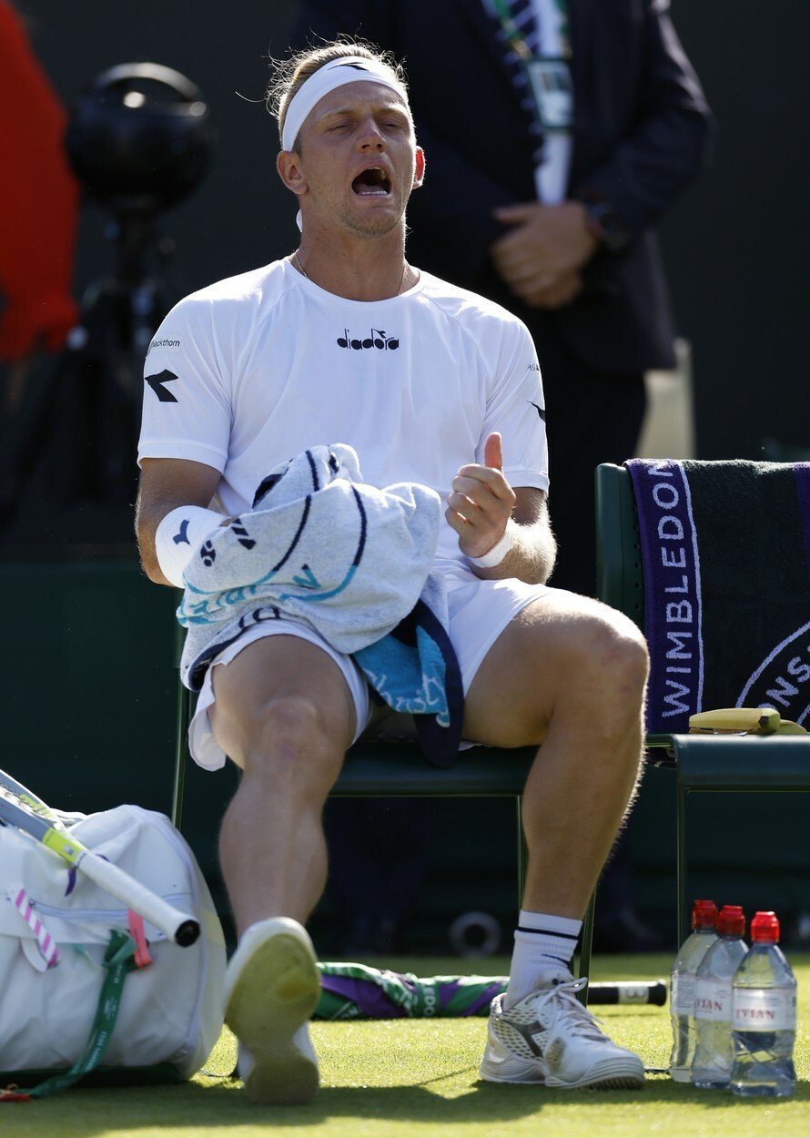 Španěl Davidovich lituje své chyby při zápase Wimbledonu