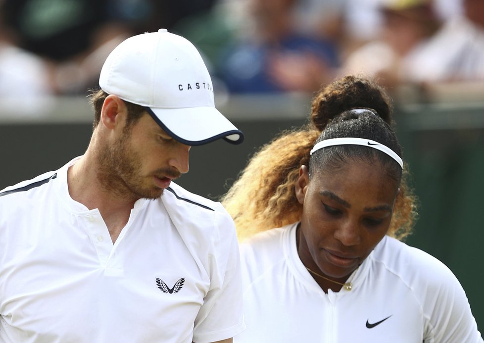 Serena Williamsová a Andy Murray ve Wimbledonu končí