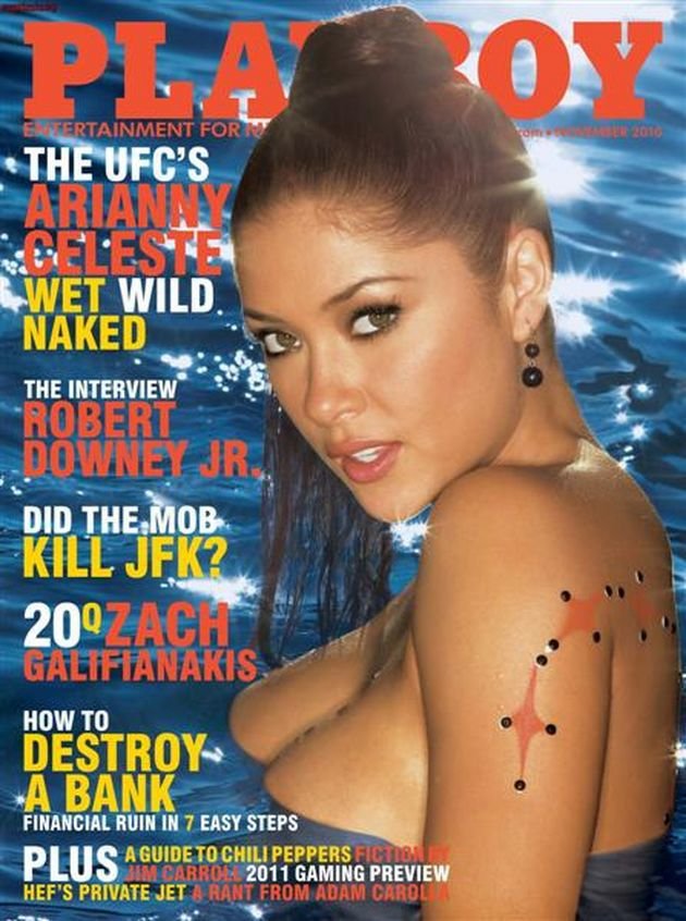 &#34;Ring girl&#34; Arianny Celeste pózovala nahá pro Playboy