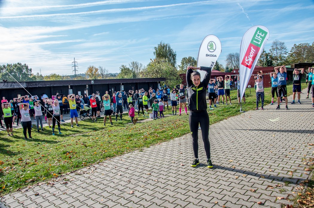 Běžecký iSport LIFE Columbia závod v Divoké Šárce v Praze