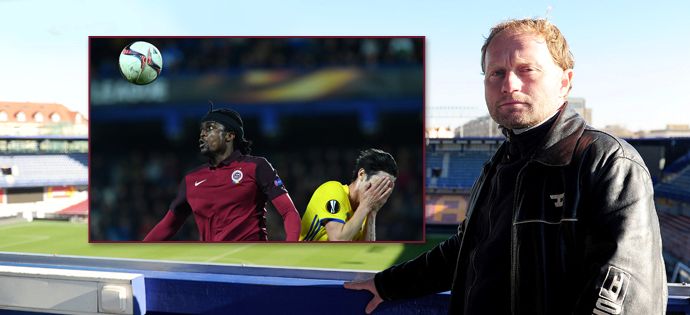 Bývalého sparťana Lukáše Zelenku naštval v zápase s Rostovem Costa, který se nechal vyloučit