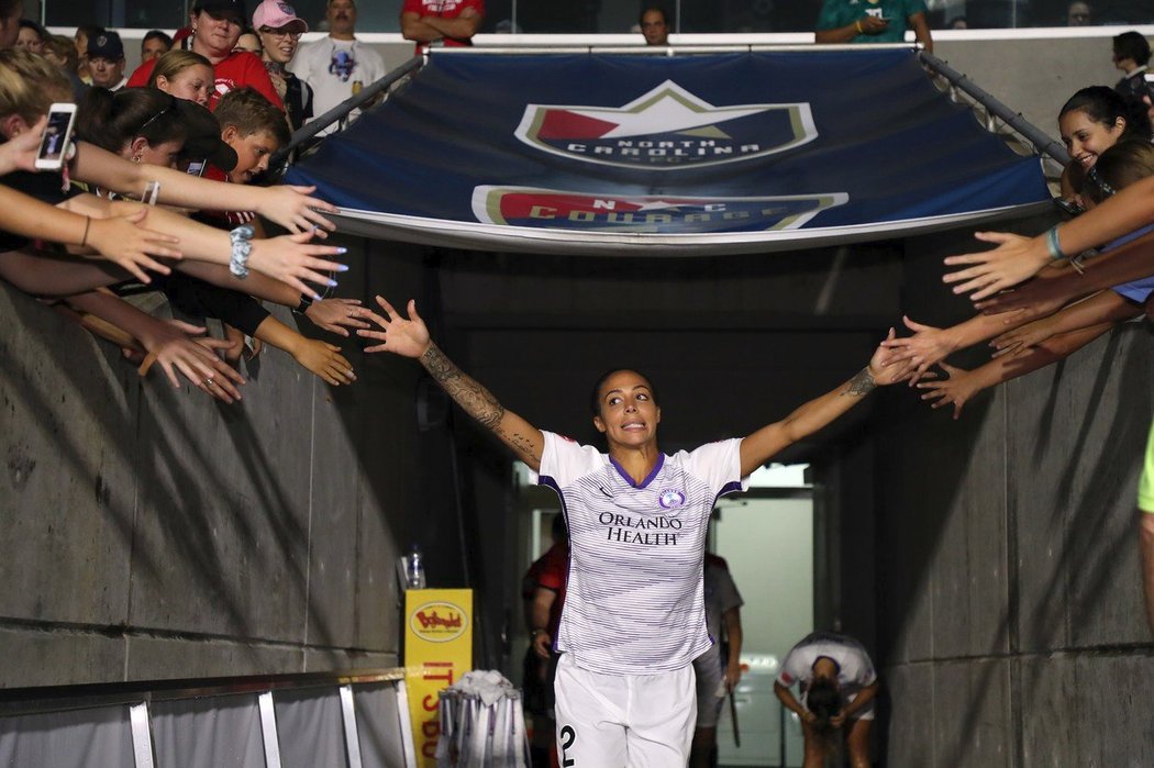 Úspěšná fotbalistka Sydney Leroux-Dwyerová hraje za Orlando Pride