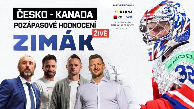 Zimák ŽIVĚ po zápase s Kanadou s Ladislavem Šmídem a Václavem Prospalem Zimák ŽIVĚ po zápase s Kanadou s Ladislavem Šmídem a Václavem Prospalem