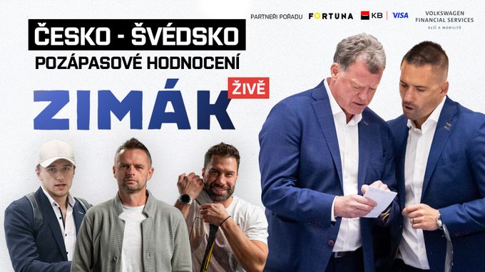 Zimák ŽIVĚ po zápasu se Švédskem s Jakubem Vránou a Zbyňkem Irglem Zimák ŽIVĚ po zápasu se Švédskem s Jakubem Vránou a Zbyňkem Irglem