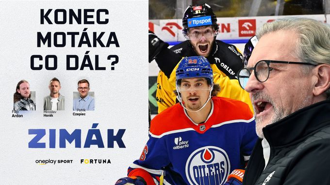 Zimák ŽIVĚ: Konec Motáka, trápení favoritů a česká stopa v NHL. Co řeší extraliga? Zimák ŽIVĚ: Konec Motáka, trápení favoritů a česká stopa v NHL. Co řeší extraliga?