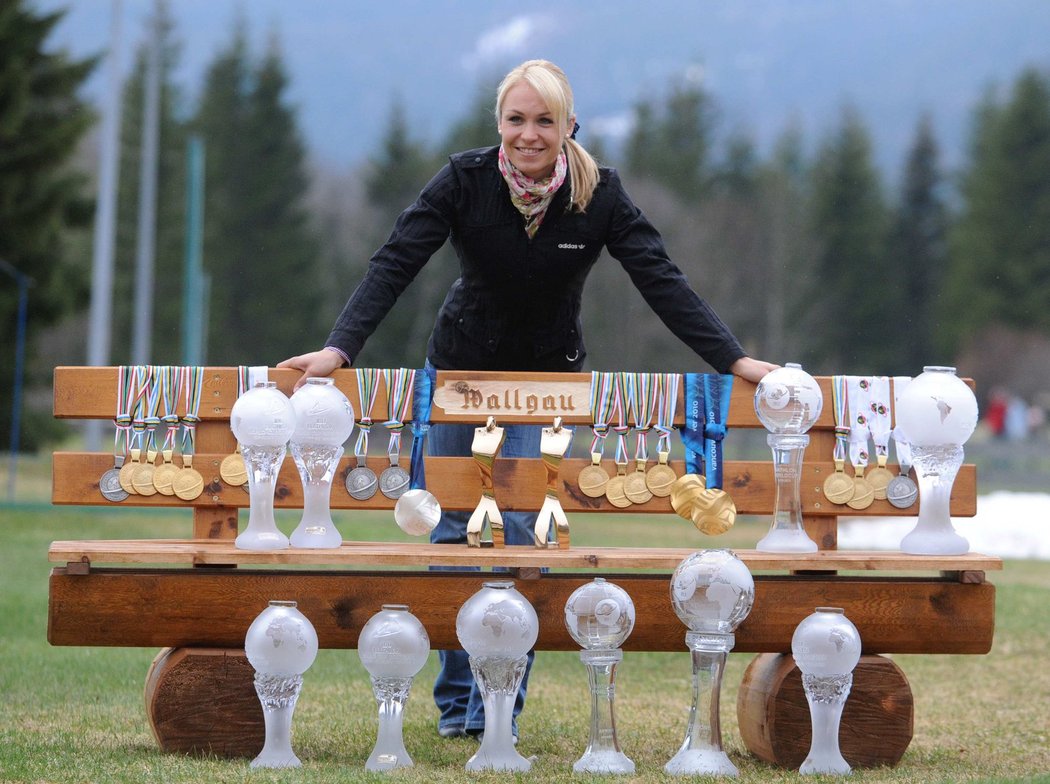 Magdalena Neunerová a její sbírka trofejí