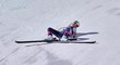 Lindsey Vonnová v nedělním sjezdu na ZOH 2026 tvrdě upadla Lindsey Vonnová v nedělním sjezdu na ZOH 2026 tvrdě upadla