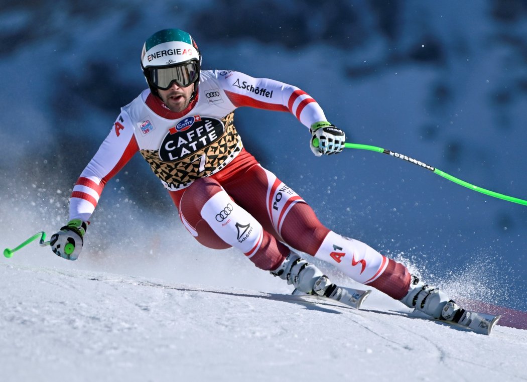 Rakouský lyžař Vincent Kriechmayr