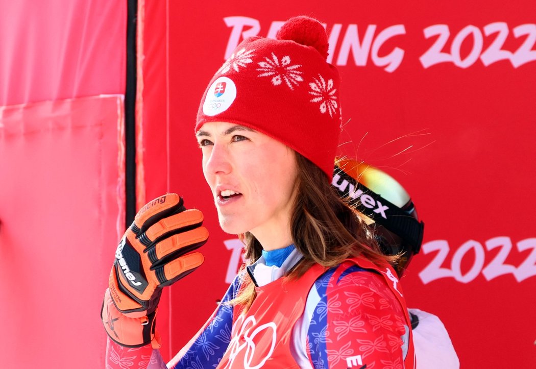 Petra Vlhová se ve slalomu dočkala zlaté olympijské medaile