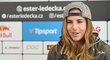 I v příští sezoně bude Ester Ledecká střídat lyžování se snowboardem