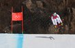 Ester Ledecká při zlaté obhajobě v super-G skončila bez medaile