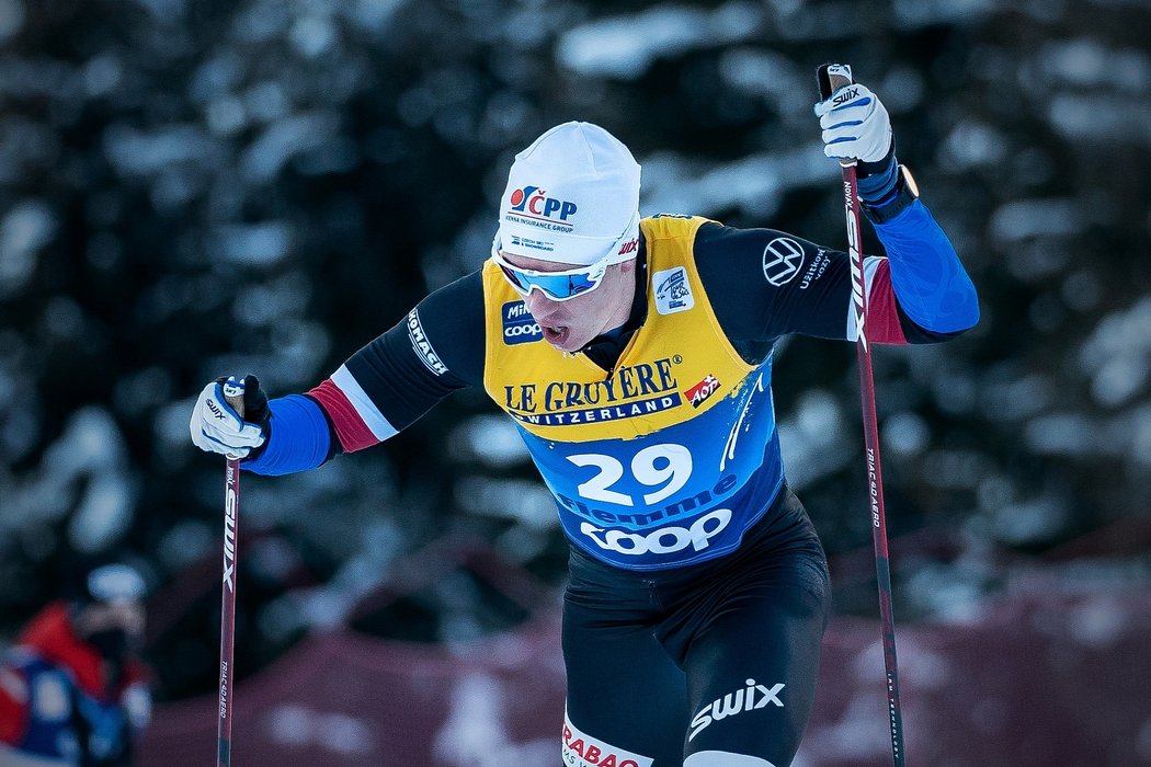 Michal Novák se v mrazivém závodu blýskl skvělým 16. místem