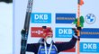 Na nedávném mistrovství světa na Pokljuce oslavil Arnd Peiffer stříbrnou medaili ve vytrvalostním závodu