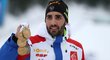 Na mistrovství světa v Oslu v roce 2016 posbíral Martin Fourcade čtyři zlaté medaile a jedno stříbro