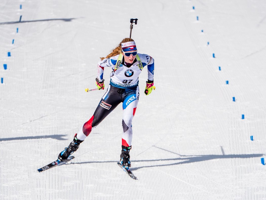 Markéra Davidová nastoupí na start povzbuzená třetím místem ve čtvrtečním sprintu,