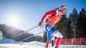 Michal Krčmář během sprintu na závodě MS v Lenzerheide