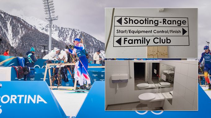 Zákulisí v Anterselvě: záchod se zrcadly, tunely a trezor. Tak vypadá biatlonový Woodstock Zákulisí v Anterselvě: záchod se zrcadly, tunely a trezor. Tak vypadá biatlonový Woodstock