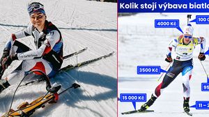 Biatlonista prozradil ceny vybavení: kolik stojí malorážka či závodní lyže