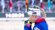 Biatlonistka Tereza Voborníková. Biatlonistka Tereza Voborníková.