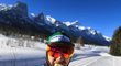 Italský biatlonista Dominik Windisch si rovněž udělal památeční selfie z promrzlého tréninku v Canmore