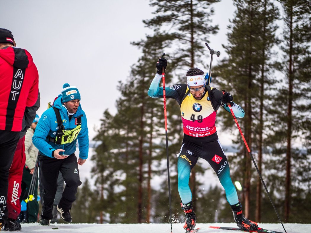 Martin Fourcade oznámil v pátek konec kariéry, sobotní stíhačka pro něj bude posledním závodem