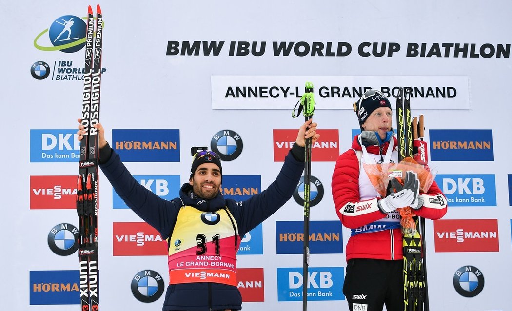 Sezonou 2018/19 se Martin Fourcade protrápil, novým králem se stal Johannes Thingnes Bö z Norska