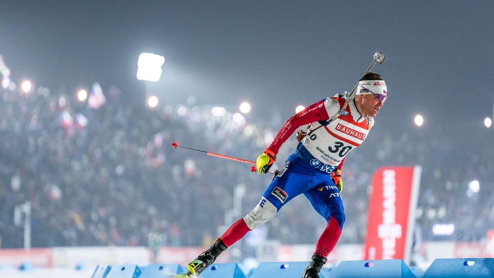 Michal Krčmář byl nejlepším českým závodníkem ve zkráceném vytrvalostním závodě v Novém Městě, dojel dvacátý