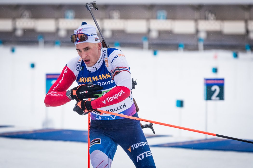 Jonáš Mareček společně s Jessicou Jislovou dojeli ve smíšené štafetě dvojic v Oslu na 9. místě