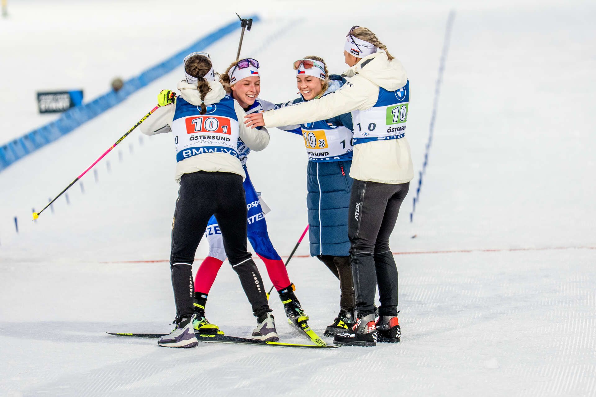 Markéta Davidová se vrátila do Světového poháru a hned výrazně pomohla českým štafetám Markéta Davidová se vrátila do Světového poháru a hned výrazně pomohla českým štafetám