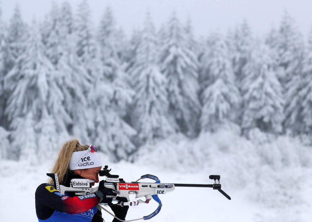 Vítězka sprintu v Oberhofu Tiril Eckhoffová z Norska