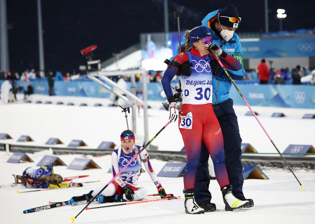 Ingrid Landmark Tandrevoldová měla problémy už po konci sprintu