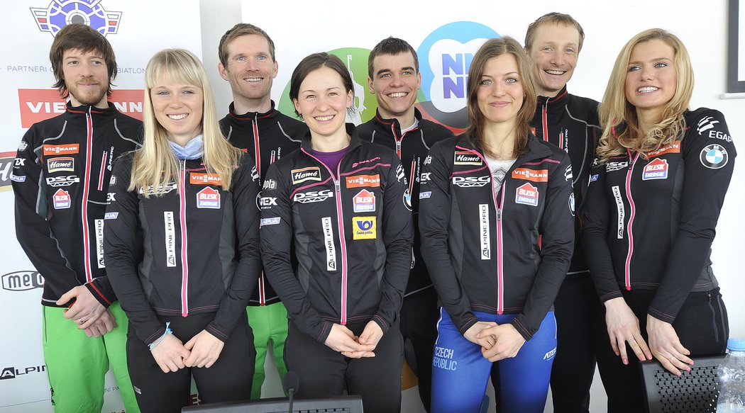 n před zahájením prvního závodu Světového poháru v biatlonu v Nové Městě na Moravě uspořádala 5. února česká biatlonová reprezentace tiskovou konferenci.