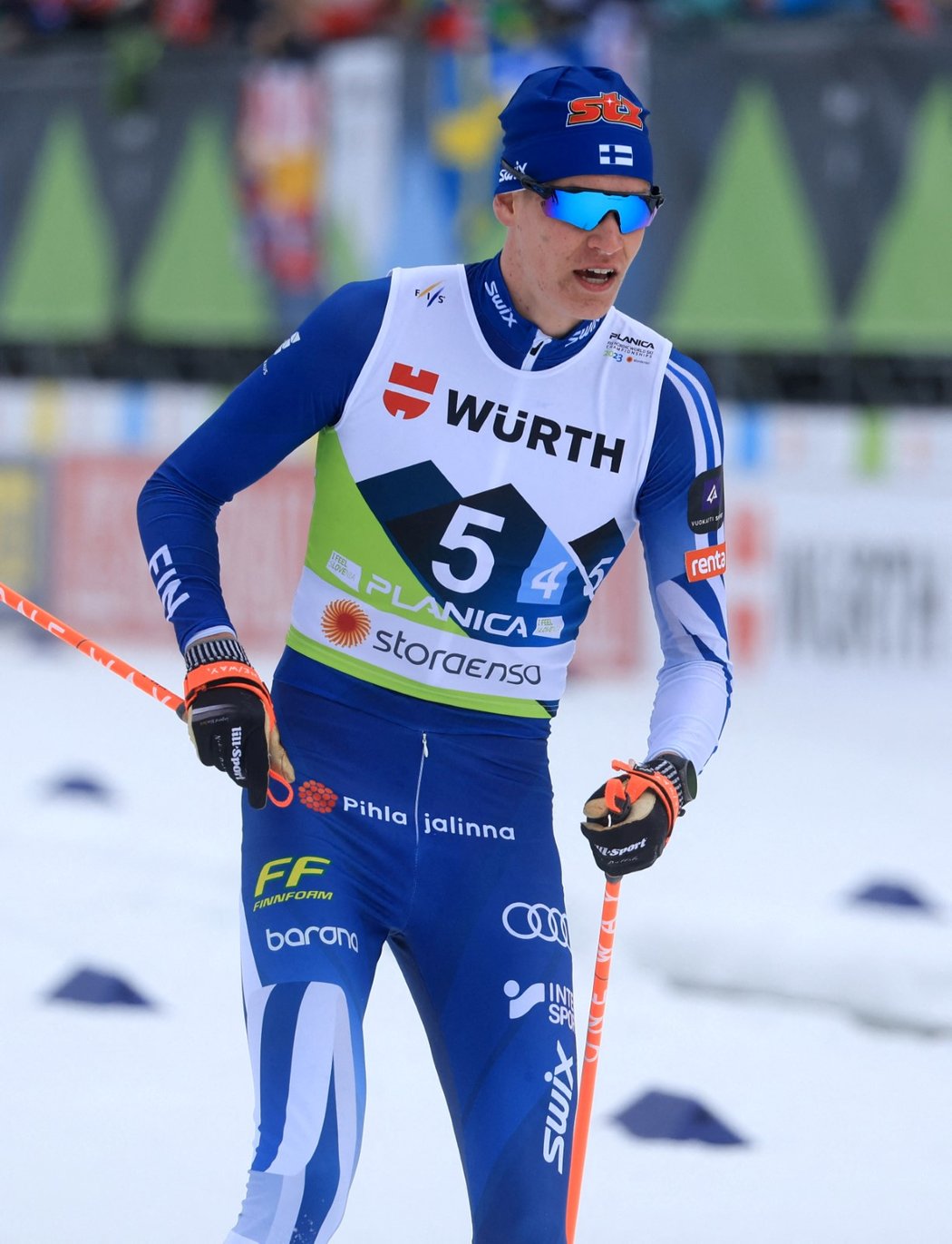Finský finišman Niko Anttola