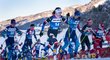 Kateřina Razýmová (č. 16) během Tour de Ski