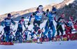 Kateřina Razýmová (č. 16) během Tour de Ski