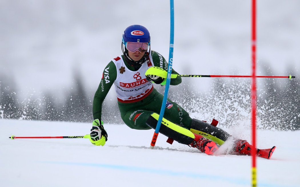 Mikaela Shiffrinová už má na kontě sedm medailí z mistrovství světa v alpském lyžování, na rekordmanku Lindsey Vonnovou ztrácí jednu