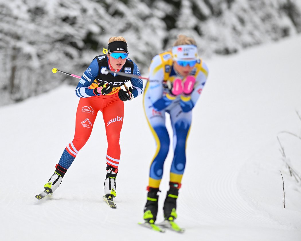 Kateřina Janatová ve společnosti Švédky Fridy Karlssonové