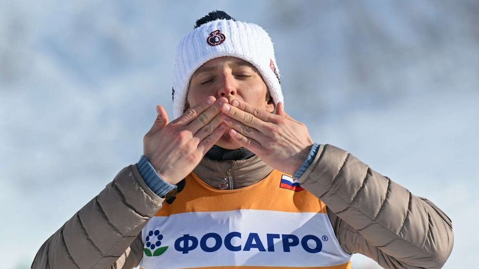 Ruský lyžař Savelij Korostělev