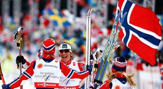 Norské běžkyně vyhrály na MS štafetu, Češky nestartovaly