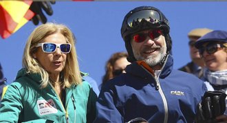 Návrat krále: Španělský monarcha si vyrazil na snowboard