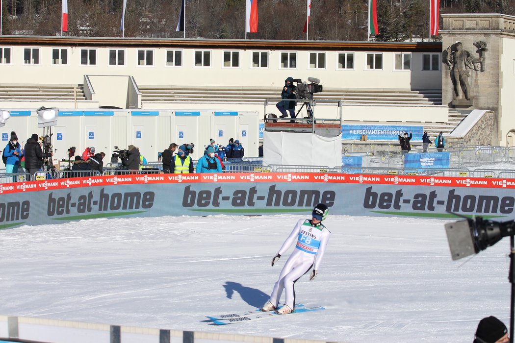 Skokanský areál v Garmisch-Partenkirchenu