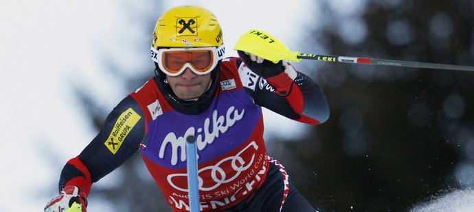 Chorvatský slalomář Ivica Kostelič vyhrál závod Světového poháru ve Wengenu
