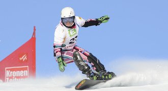 Ledecká vyhrála kvalifikaci na sobotní SP v obřím slalomu