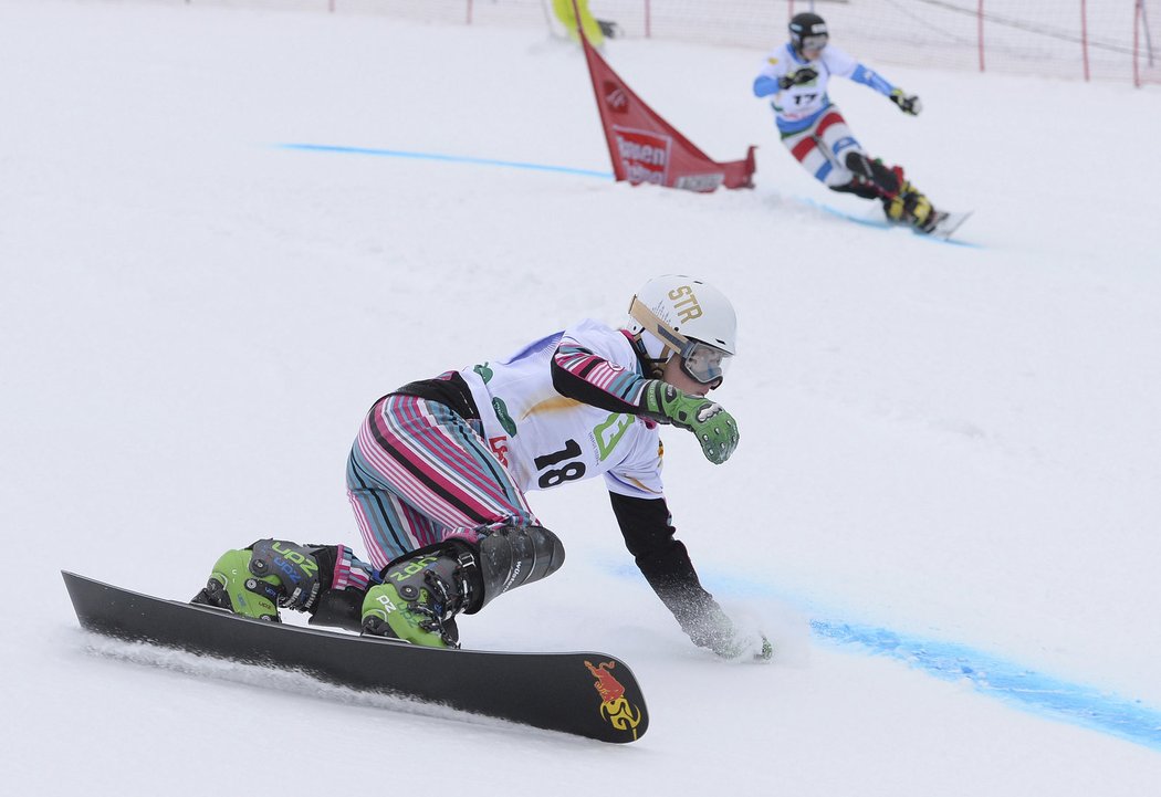 Ester Ledecká bojuje o medaili