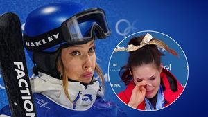 Hvězdná lyžařka Guová: Po zlatu se dozvěděla o smrti své... Hvězdná lyžařka Guová: Po zlatu se dozvěděla o smrti své...