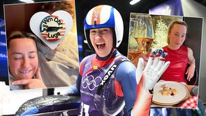 Sáňkařka dál loví chlapy na ZOH: Randí s fanoušky, curleři jsou (asi) všichni zadaní Sáňkařka dál loví chlapy na ZOH: Randí s fanoušky, curleři jsou (asi) všichni zadaní