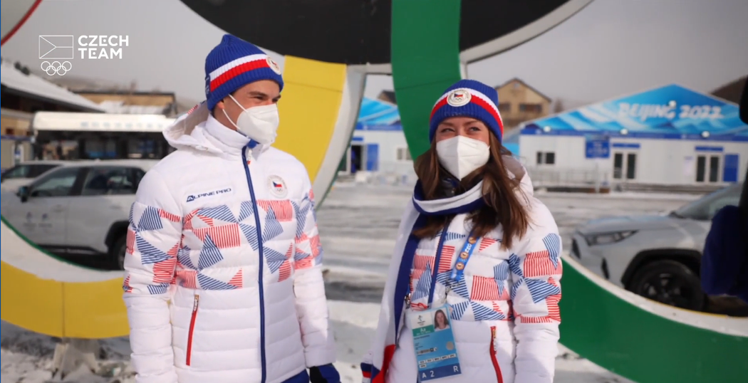 Sourozenecké duo běžců na lyžích Michal a Petra Novákovi